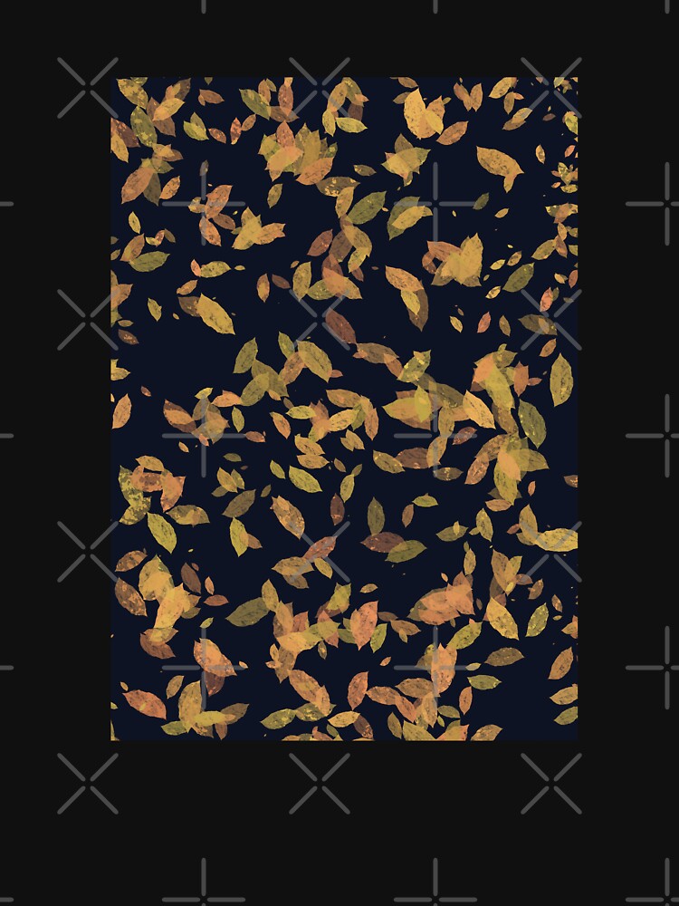 Leaf pattern yellow by CricketDoodles