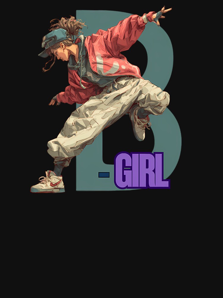 B-Girl Breakdance Amazing Gift For Dancers by MarlenArt