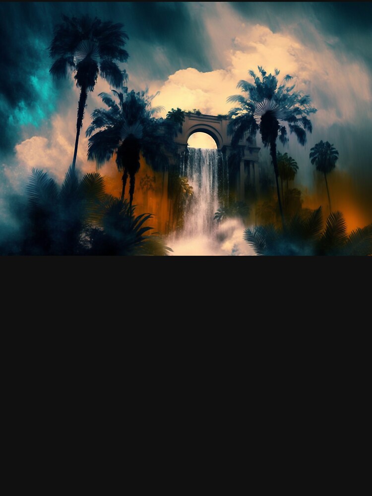 Tropical Waterfall by ParadiseSlice