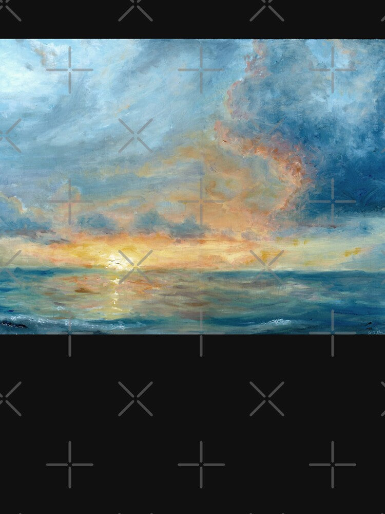 Caribbean Beach Sunset | Impressionist Landscape by Andrew Gaia