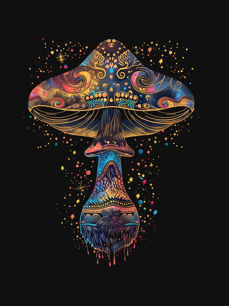 Stylized Magic Mushroom 3 by HarmonyTheKoala