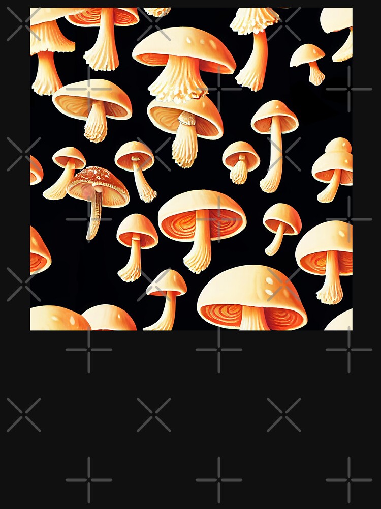 Pattern of mushrooms by etherElric