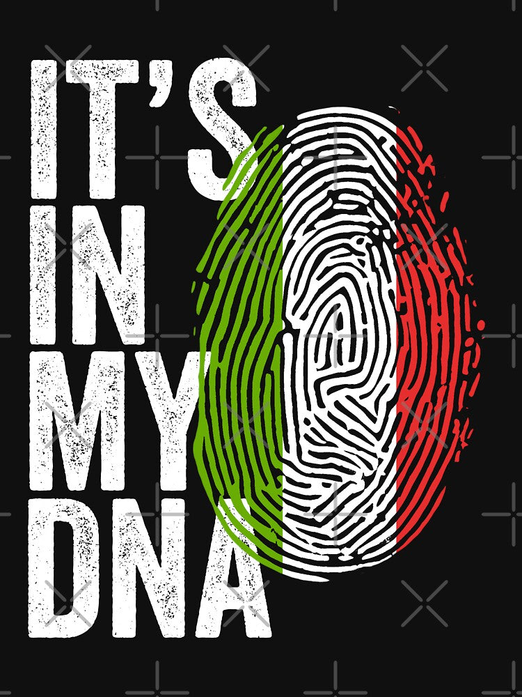 It's in my DNA Italy Flag by Crea-mood