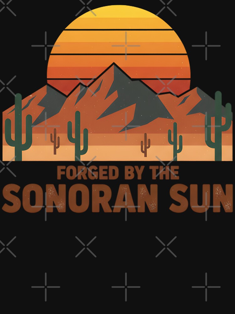 Sonora Mexico – Forged by the Sonoran Sun Mountain Desert Art by KivaroArt