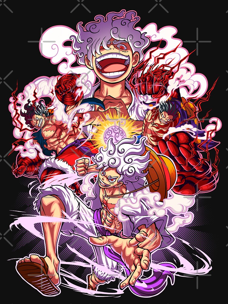 Luffy Gear Fifth - Sun God Nikka by sarudraws