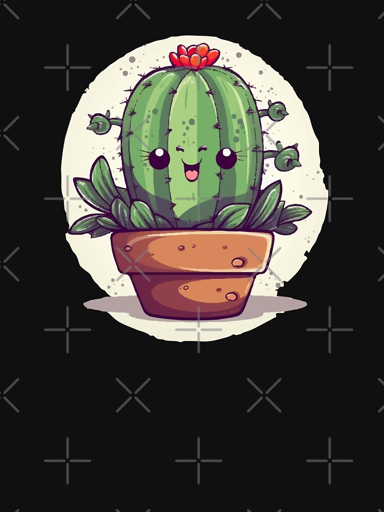 Cheerful Cactus Friend - Cactus Smile by Cartoon Island