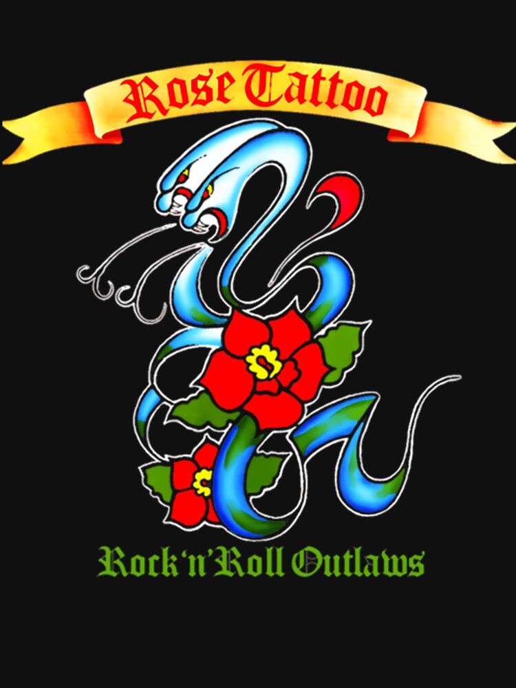 Rose Tattoos Rock And Roll Outlaws by Alan Alexander