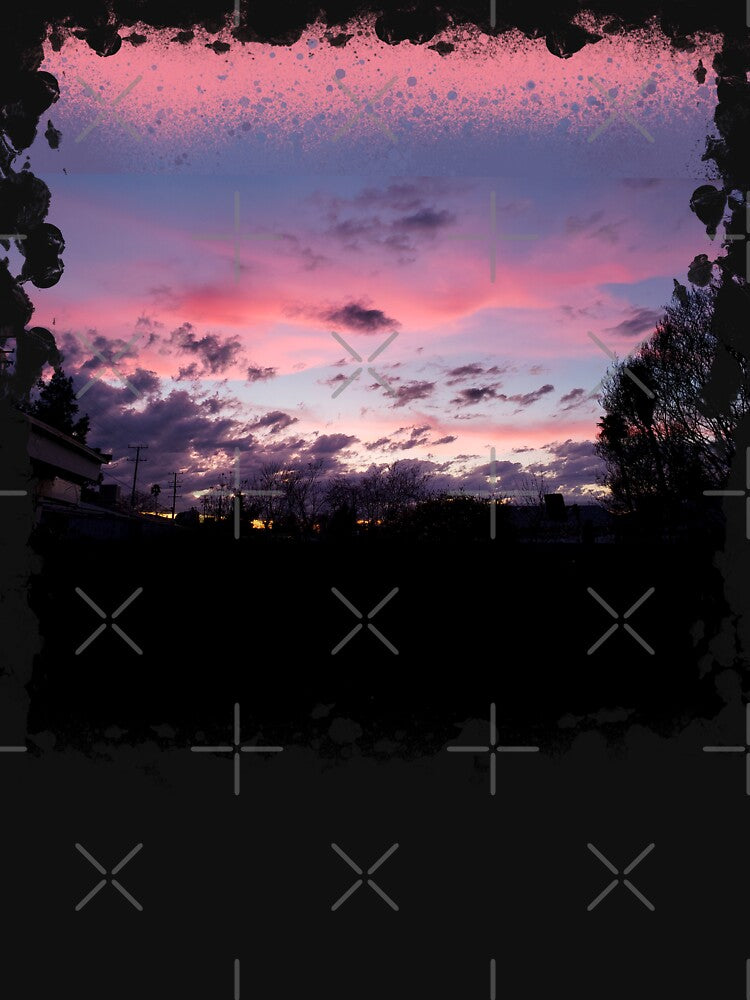 Pink Purple Sunset Sky - Dreamy Evening Clouds Photo by TheArtOfTreble