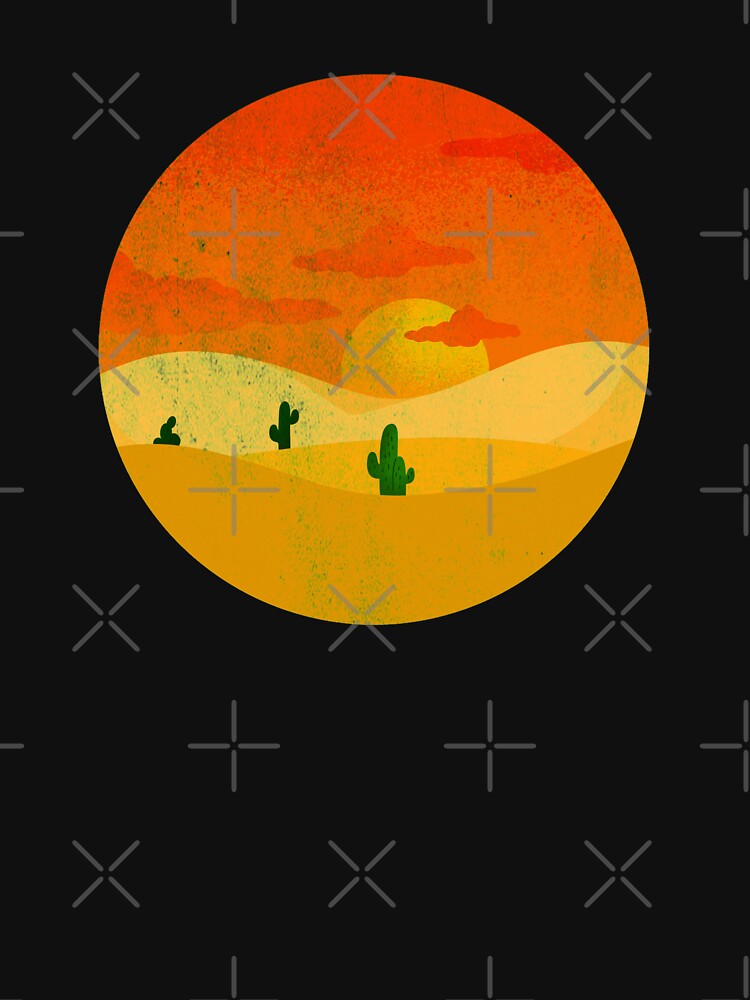 Distressed Desert Sunset by liftdesign