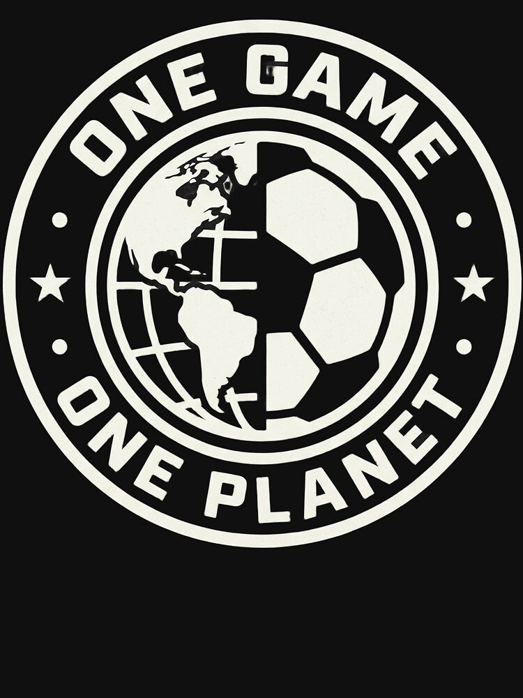 One Game One Planet – Soccer Earth Emblem by Thao-Studio