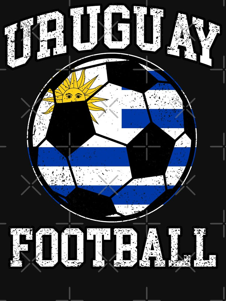 SOCCER BALL - URUGUAY | Soccer Fans and Teams for Men and Women t-shirt by wallsandpatts