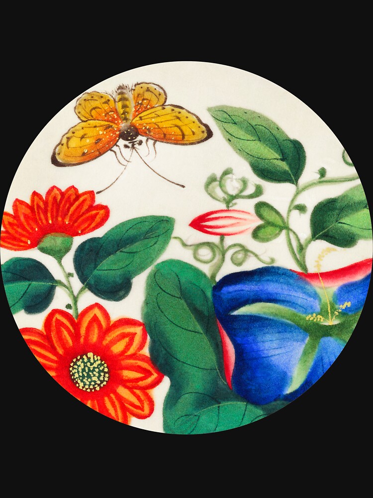 Chinese vintage botanical art by Artysannie