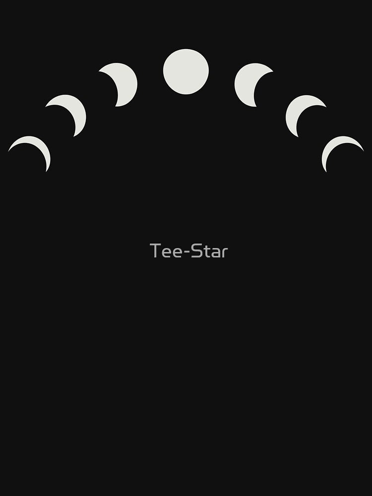 Lunar Phases - Minimalistic - Moon phases by Tee-Star