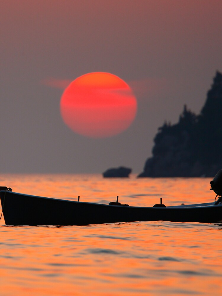 SUNSET OVER THE RIVER by MJ96-PRO