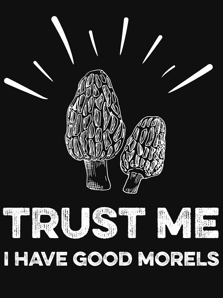 Mushroom Hunting shirt Morel Mushroom Foraging shirt design by BeeClassyDesign