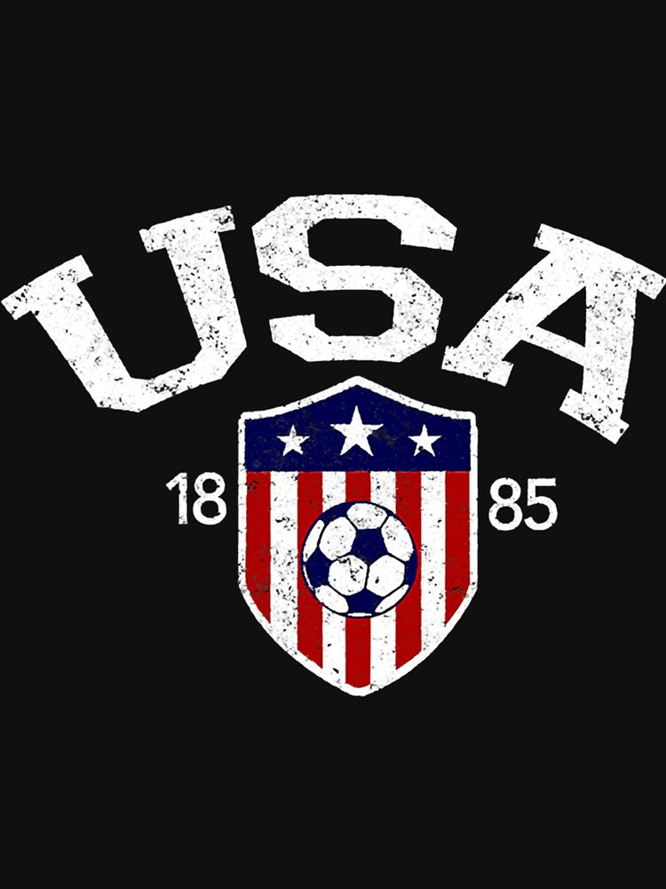 Vintage Usa Soccer Football Soccer Classic T-Shirt by stewaales6