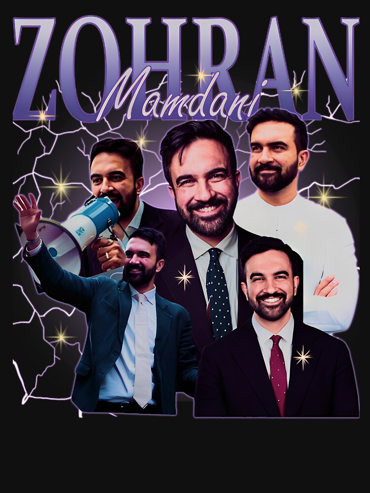 Zohran Mamdani New York Retro Vintage 90's by Tiar-Kin