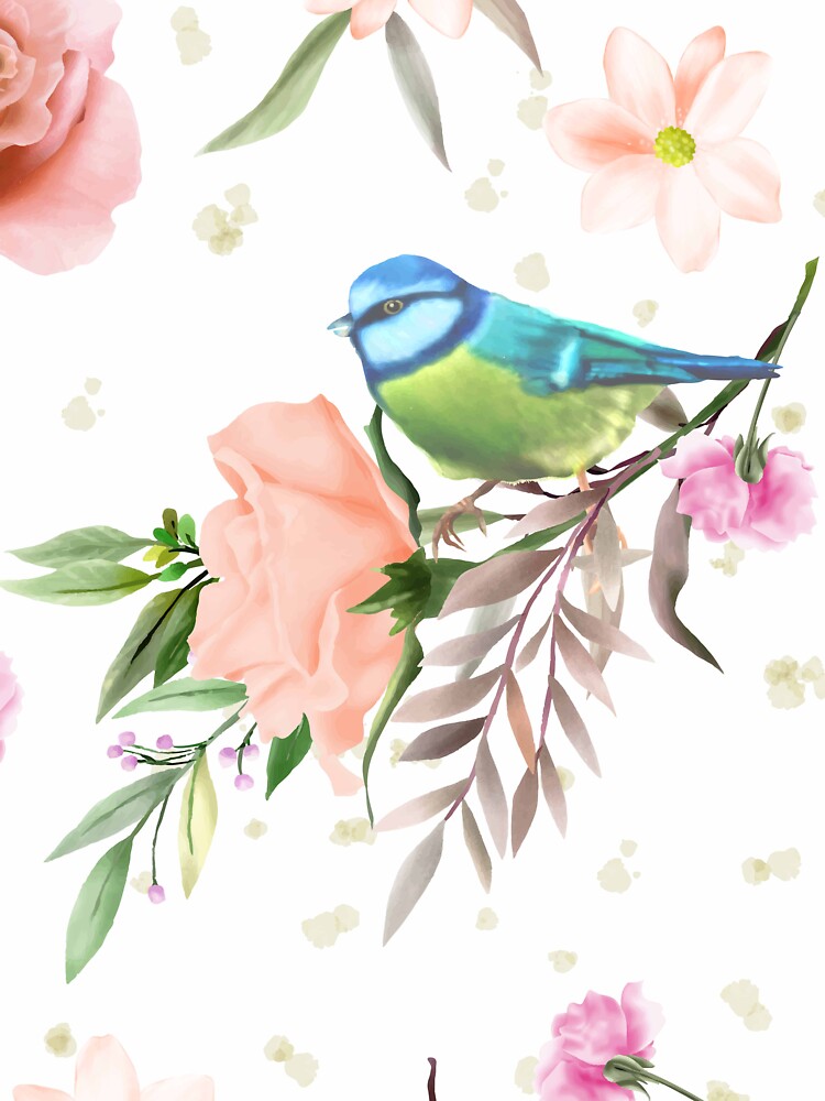 floral bird by zaher97