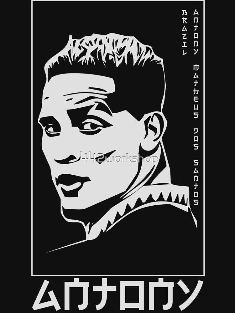 Antony Japanese Style Portrait art illustration by 442workshop