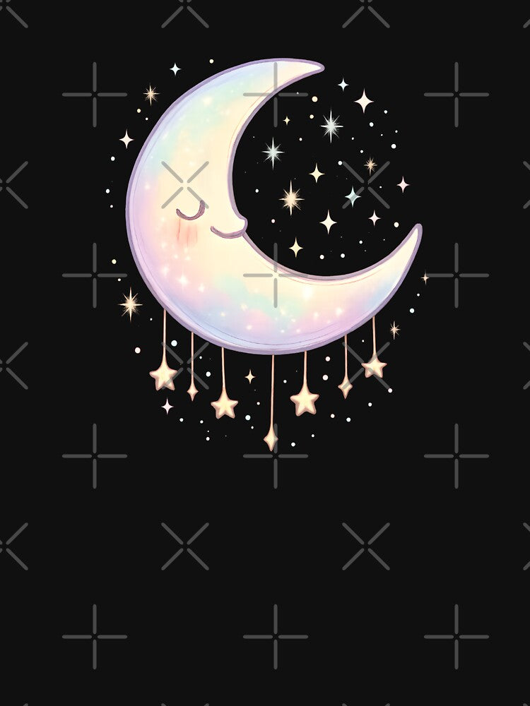Kawaii Crescent Moon Aesthetic by Blaple