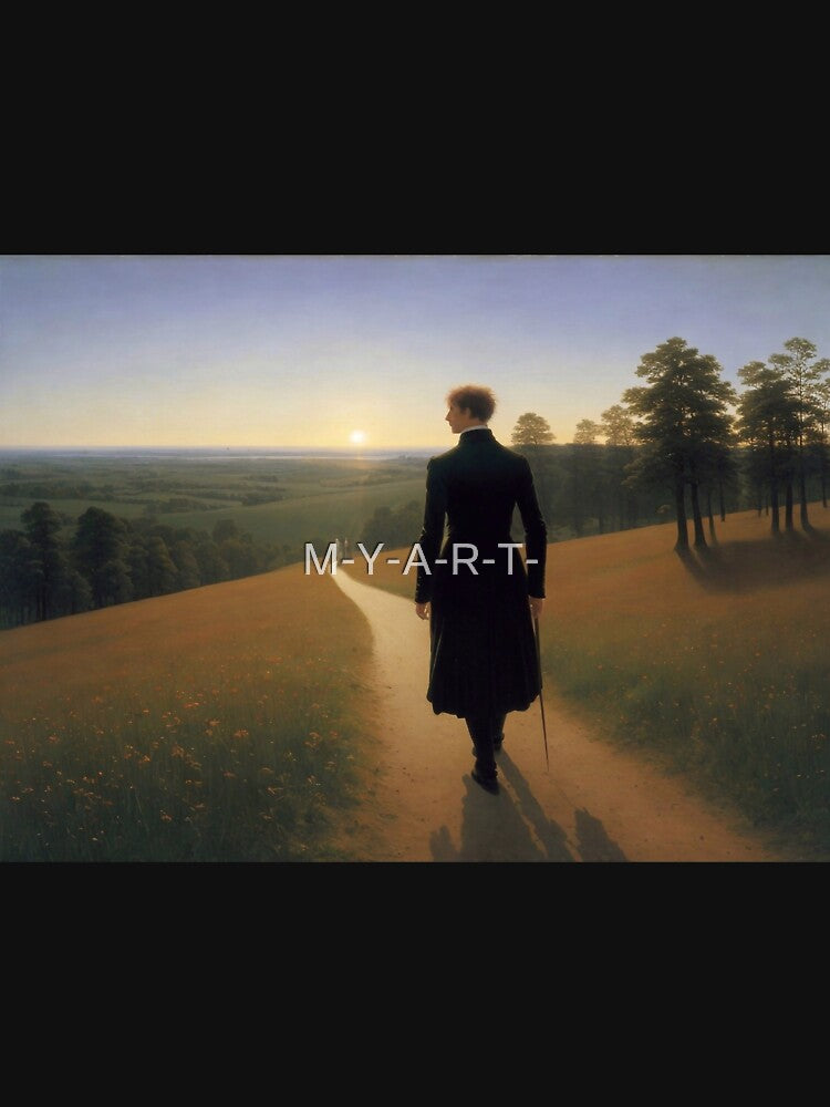 Walk at sunset by M-Y-A-R-T-