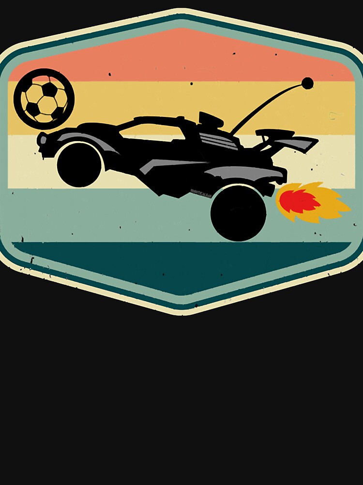 Retro Rocket Soccer Classic Badge for Gaming Fans by AndrewMorg