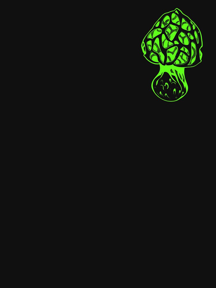 Mesh acid neon green mushroom by MalkyTea