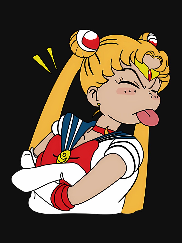 Sailor Moon Funny Face by venuaravind