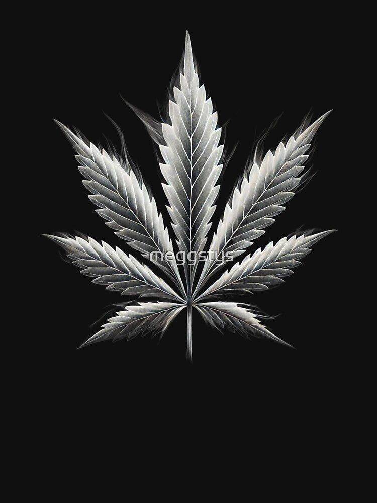 Cannabis Leaf by Blink Art Studio
