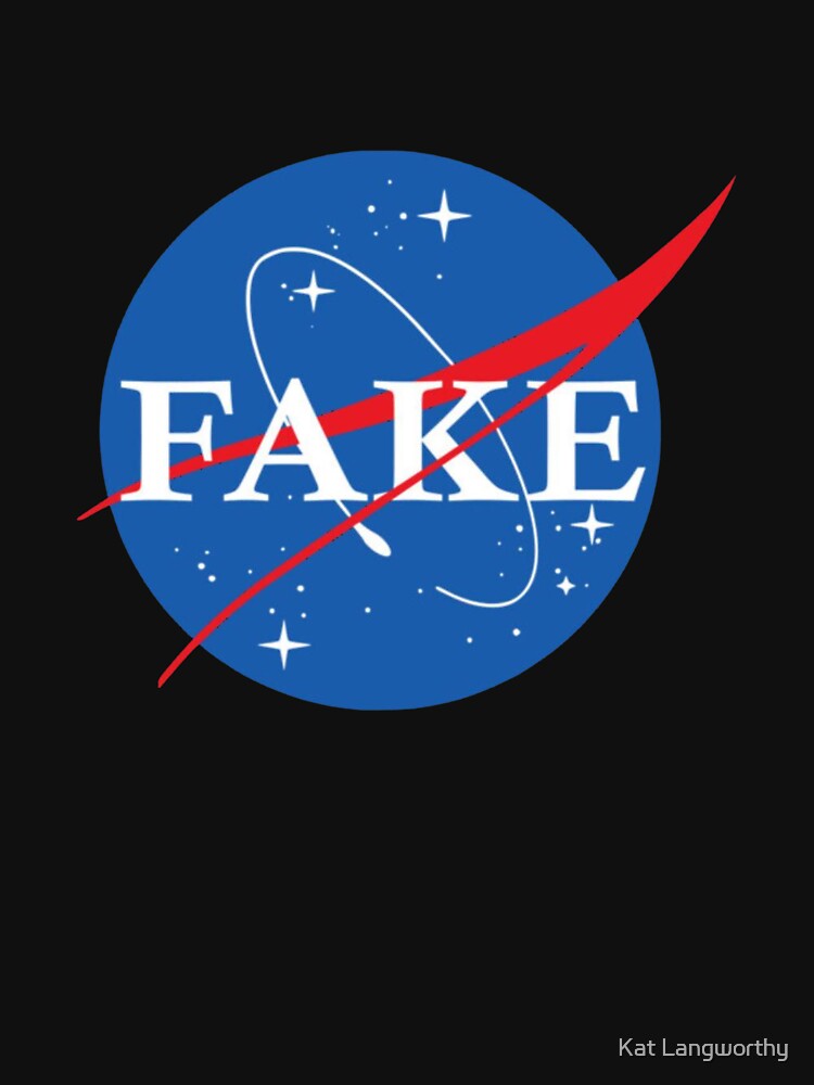 Nasa Fake Logo T-Shirt_3341218 by Kat Langworthy
