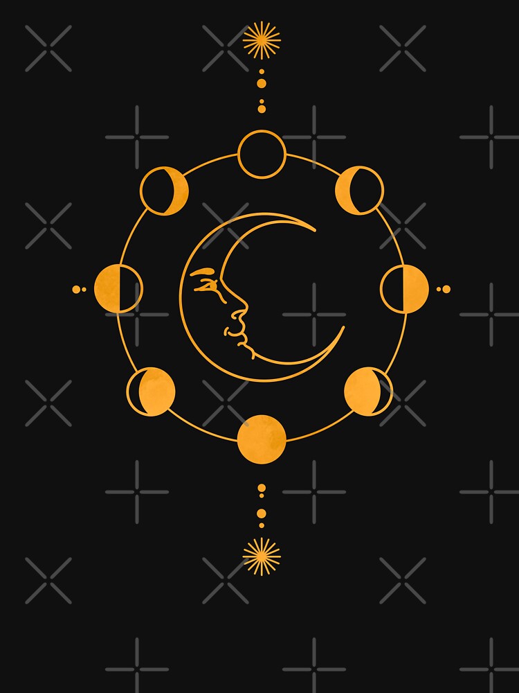 Minimalist Moon Phases by ethnicdrawing