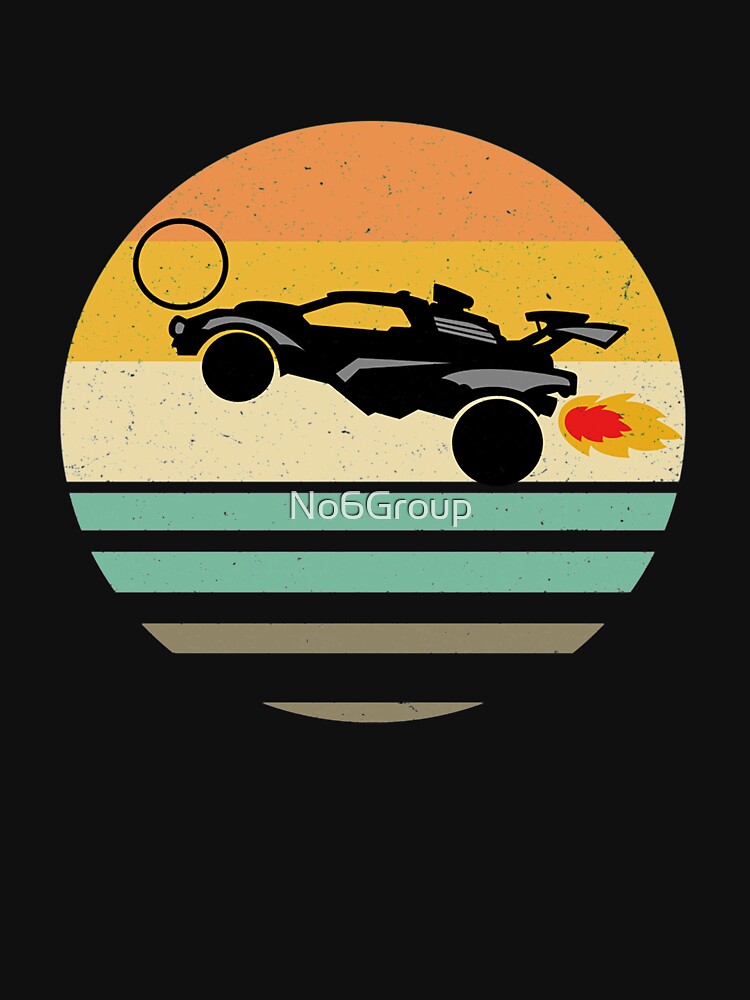 Octane Rocket Soccer Retro Sunset by No6Group
