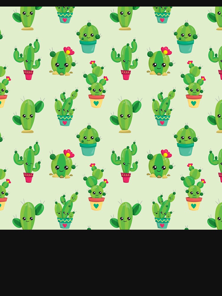 Cute Potted Cactus Seamless Pattern Phone Case by FestivityFinds