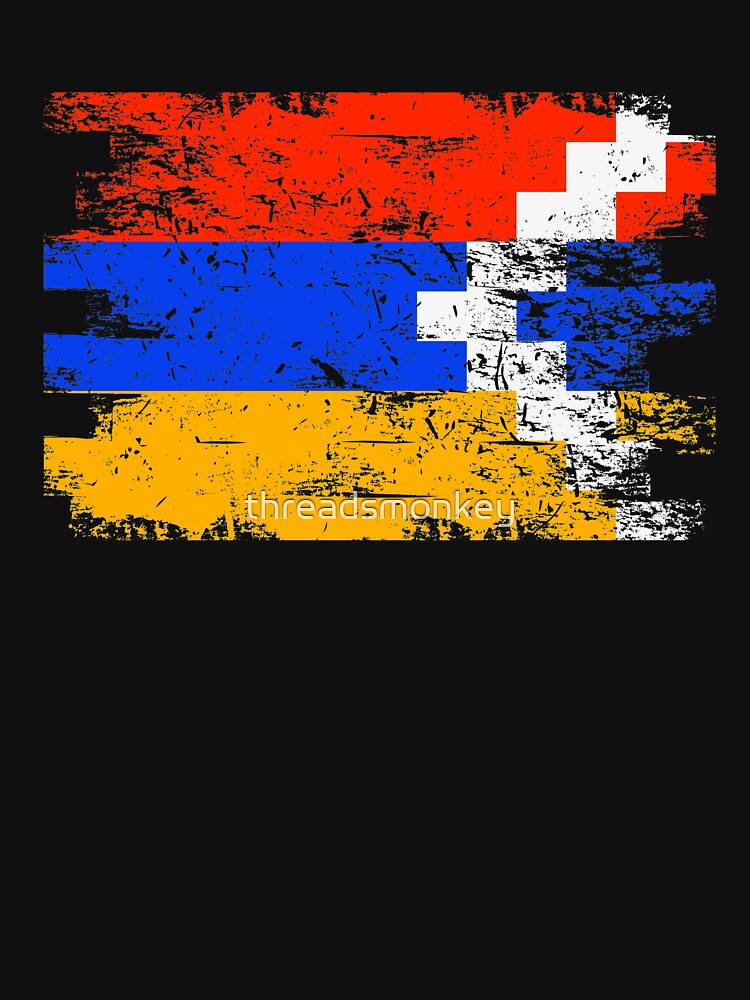 Nagorno Karabakhs Shirt Gift Country Flag Patriotic Travel Asia Light by threadsmonkey