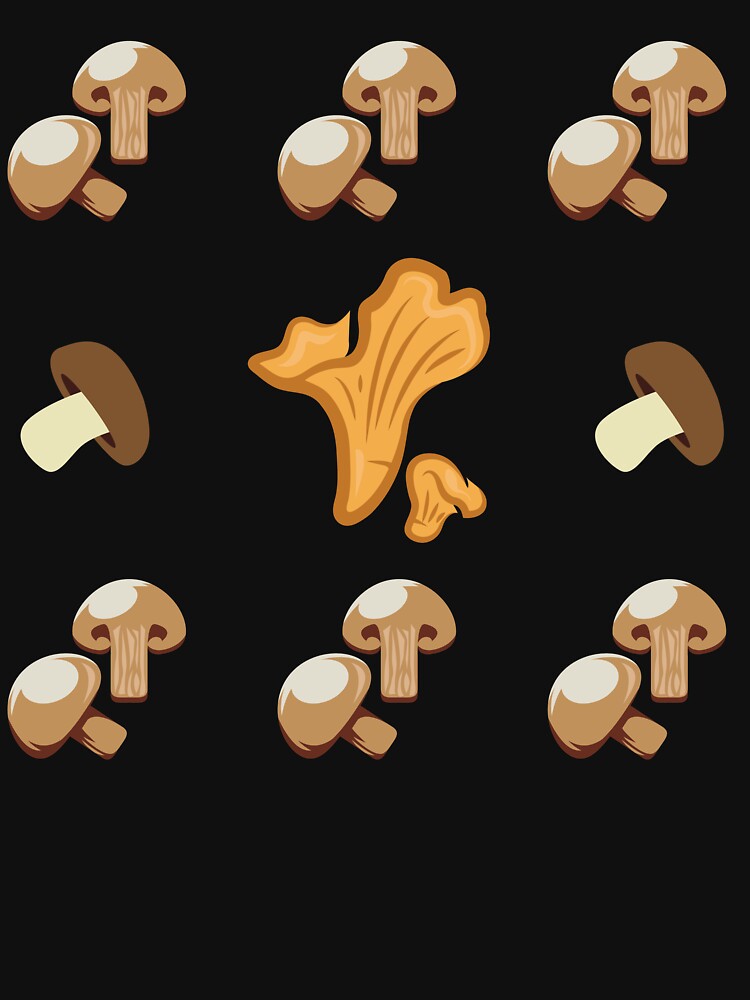 Mushroom Apron Pattern 1 by kyds