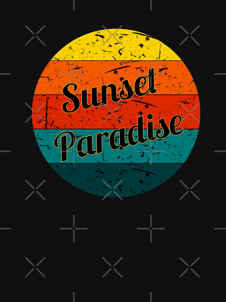 Sunset Paradise | Beautiful Sunset Colorful Cool by ⭐Amazing Arts Designs⭐