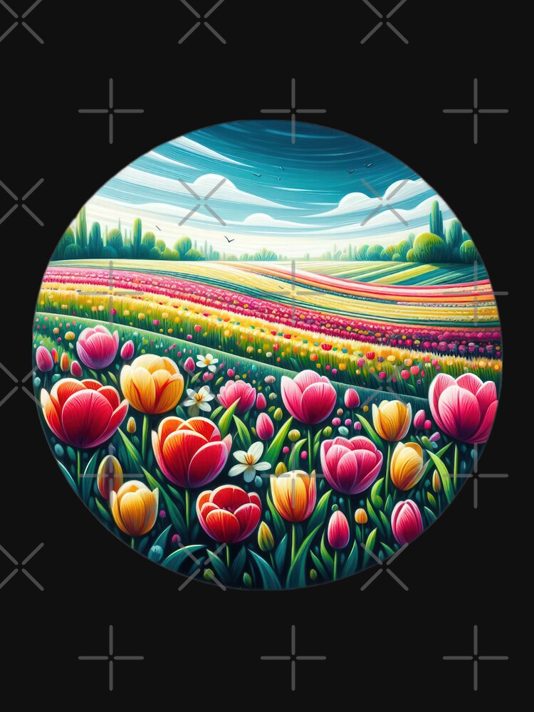 Tulip Field Botanical Beauty Floral Arrangements by Expressions-Sel