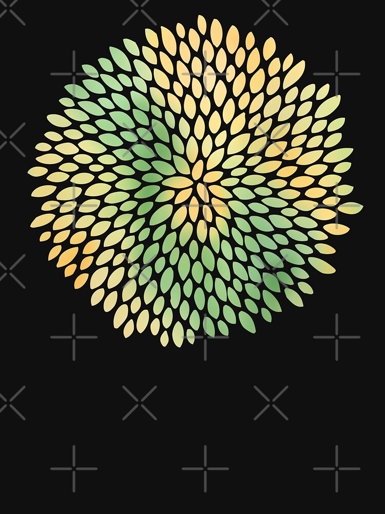 Leaf Pattern Yellow And Green by geminivibe