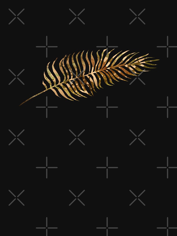 Golden Leaf Illustration by Stag's PK