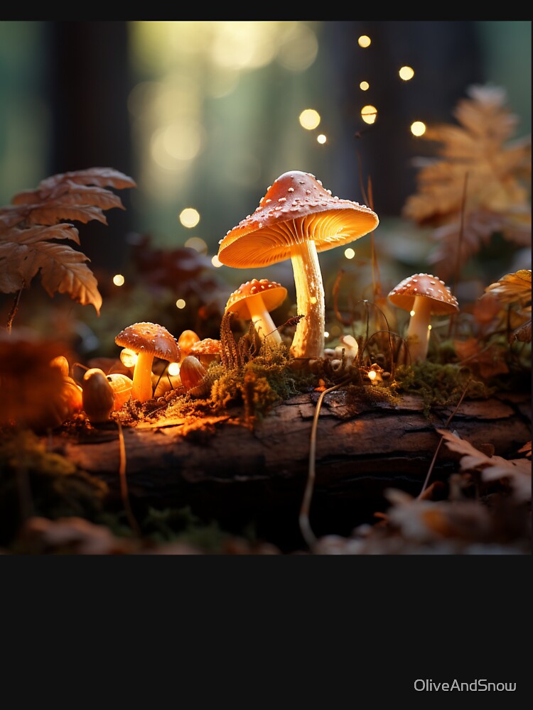 Mushroom House Poison Mushroom Cookie Mushroom Hunting Mushroom Winter by OliveAndSnow