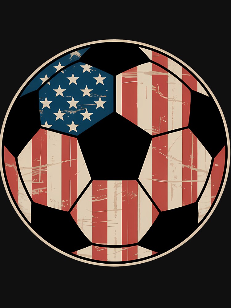 American Flag Soccer Ball by bongsentrang