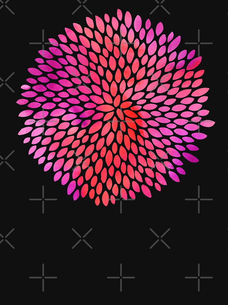 Leaf Pattern Pink And Purple by geminivibe