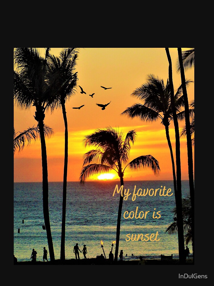My favorite color is sunset by InDulGens
