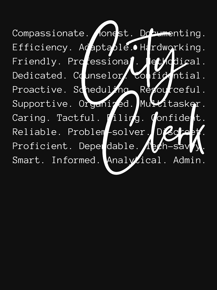 City Clerk in so many words by IIMC