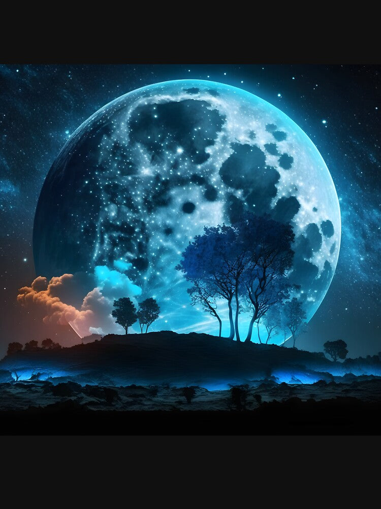 the blue moon by novmasao