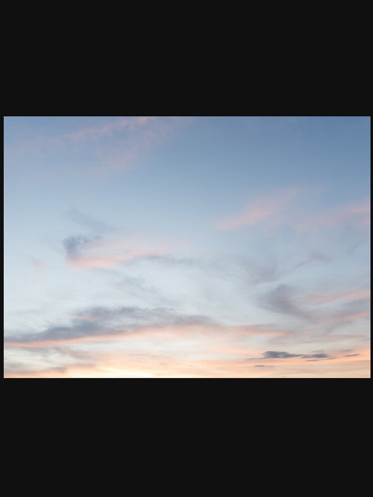 Pink Purple and Blue Summer Sunset Sky View by CheraeLynn