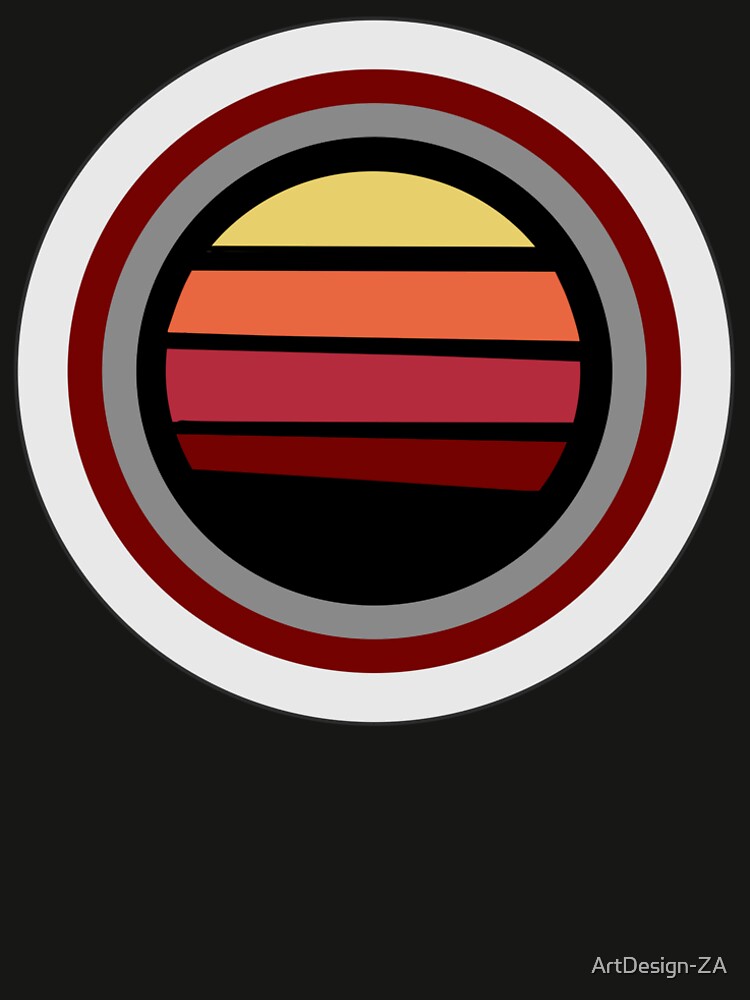 African Sunset Circle - Graphic by ArtDesign-ZA