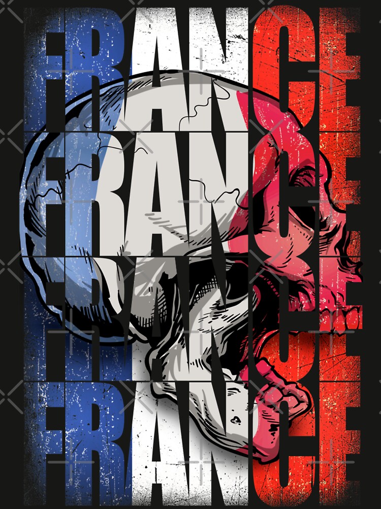 France Skull Flag by LeoZitro
