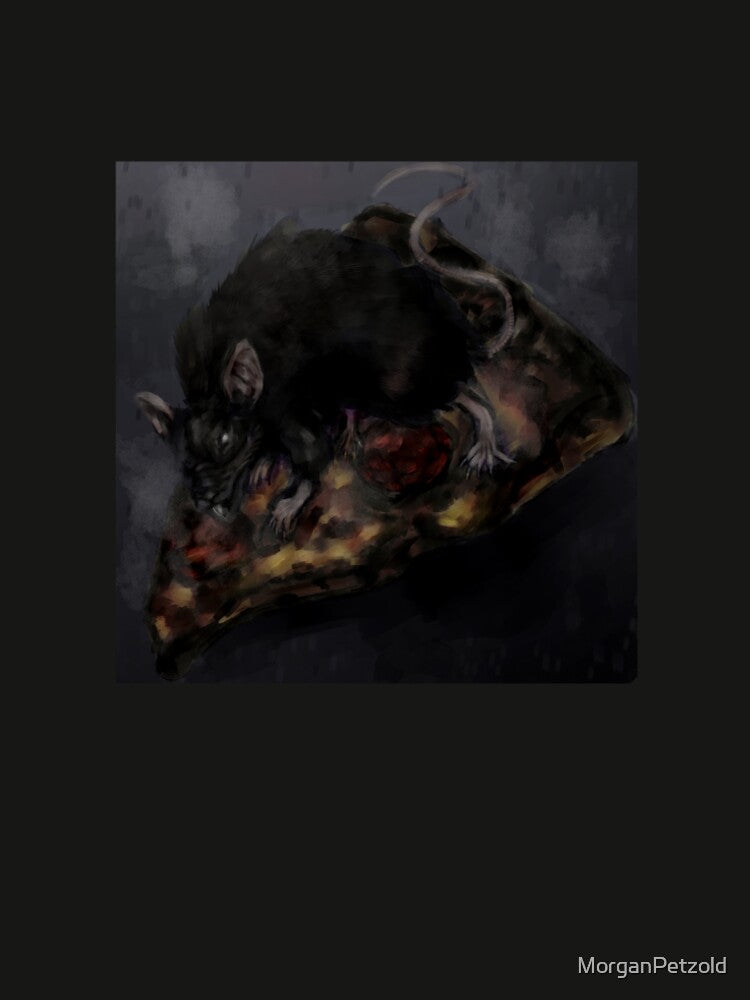 Pizza Rat by MorganPetzold