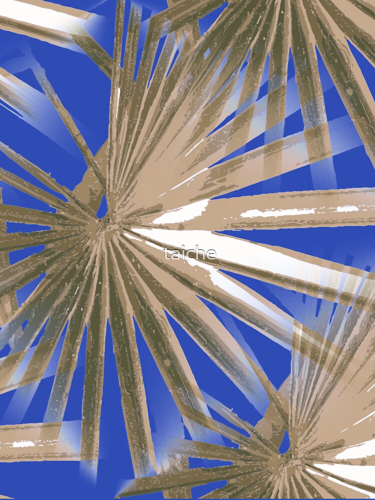 Brown on White Tropical Vibes Beach Palmtree Vector by taiche